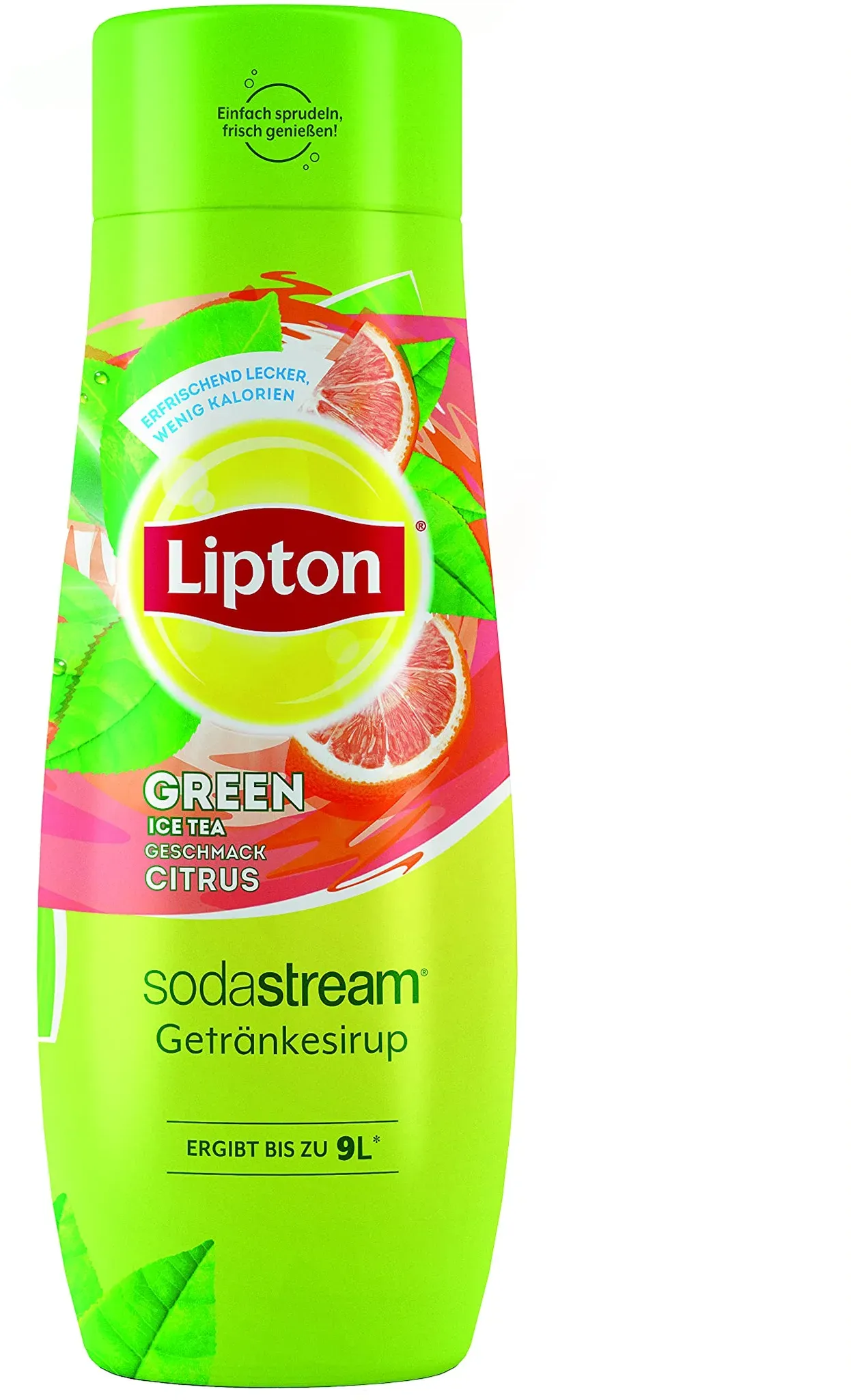 Bild von Lipton Green Ice Tea Konzentrat mit Zitrusgeschmack 440 ml, grün