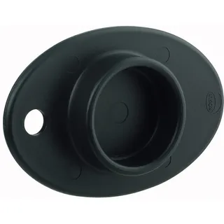 Rösle Restehalter, Hochwertiger Halter zum effizienten Reiben und Hobeln, Noppen für idealen Halt, PP Polypropylen, spülmaschinengeeignet, Silber