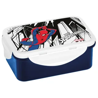 GEDALABELS Brotdose Spider-Man PP | Kindergarten | Disney | Paw | Aufbewahrungsdose | Box | Jausenbox | Brotbox | Auslaufsicher | Vorratsdose | Luftdicht | Spiderman | GEDA