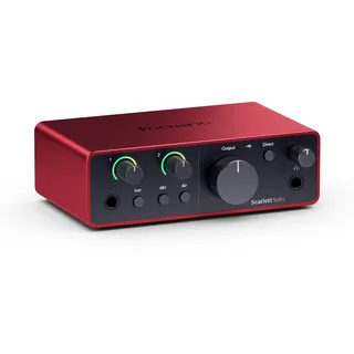 FOCUSRITE Scarlett Solo 4th Gen - 1-in/1-out audio interface