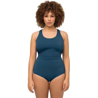 Ulla Popken, Damen, große Größen, Badeanzug, Zierknoten, Softcups, Zierbänder