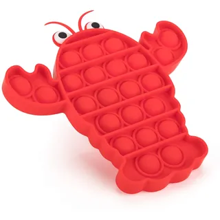 Excellentas Fidget Push Pop Toy Luftpolster Pop it Bubble Anti Stress Spielzeug Geschicklichkeitsspiel für Jung und Alt, Erwachsen oder Kinder Krabbe