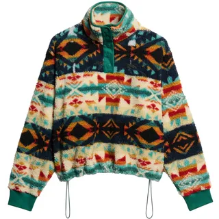 Superdry Printed Sweatshirt Nava Quilt Print M