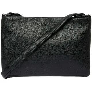 s.Oliver Umhängetasche Crossbody Bag Grey / Black