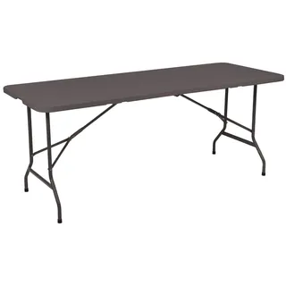 Kleiner Tisch Klappbar Harz Metall Camping Feste Messebelege 180x70x74cm 505v