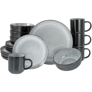 CreaTable Nordic Fjord Geschirrset 4-tlg.