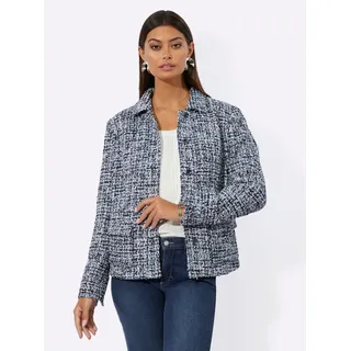 CREATION L Jackenblazer »Bouclé-Blazer«, blau
