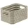 Aufbewahrungskorb 14 x 18 x 10 cm beige