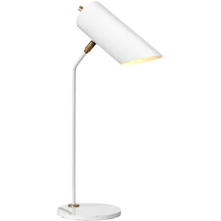 Elstead Lighting Tischleuchte Quinto weiß/messing antik