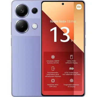 Redmi Note 13 Pro 4G 12 GB RAM 512 GB Lavender Purple