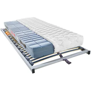 Sleeptex Matratzenset , Holz , 2-teilig , Buche , Schichtholz , H3 , 7-Zonen , Höhe ca. 21 cm , 140x200 cm , Austria Gütezeichen , Über- und Sondergrößen erhältlich, Bezug abnehmbar/waschbar, Ober- und Unterseite versteppt, für Hausstauballergiker geeignet, wendbar, klimatisierte Belüftungskanäle, optimale Belüftung, für verstellbare Lattenroste geeignet, atmungsaktiv, schadstoffgeprüft, aktive Schulterzone, alternative Größen erhältlich,Über- und Sondergrößen erhältlich, Schulterabsenkung, Federleisten mit Duokappen, Mittelgurt, individuelle Liegehärteeinstellung, nicht verstellbar, alternative Größen erhältlich , Schlafzimmer, Matratzensets