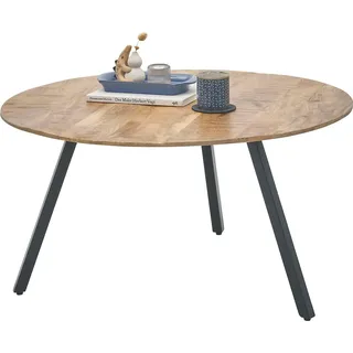 Stolkom Gloria Gelb Massivholz Mango 40 x 80 cm