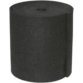 Kerbl Anti-Rutschmatte zum selbst Ablängen Länge 5 m, Breite 250mm 37198, schwarz