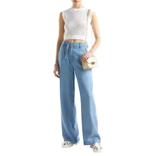 United Colors of Benetton Damen Maglia G/C S/M 101td10ap Pullunder, Weiß, M