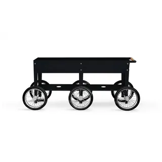 Herstera Wheels 150 x 35 x 80 cm schwarz