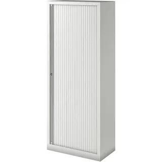 BISLEY EuroTambour Rollladenschrank 80 x 43 x 198 cm weiß