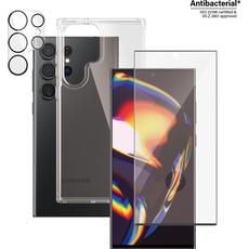 Bild PanzerGlass 3-in-1 Schutzset für Samsung Galaxy S23 Ultra