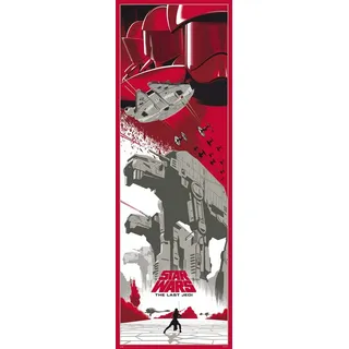 Grupo Erik Star Wars: Episode VIII Poster - 20.8x62.2 inches - Star Wars Poster - Shipped Rolled Up - Coole Poster - Kunstposter - Poster & Drucke - Türposter