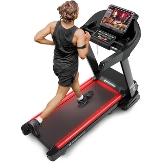 Sportstech Laufband F37s Profi | Premium App & Live Kurse | 20km/h | Klappbar - Schwarz