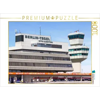 CALVENDO Puzzle Flughafen Berlin-Tegel 1000 Teile Puzzle quer | 1000 Teile Lege-Größe 64x48cm Foto-Puzzle für glückliche Stunden