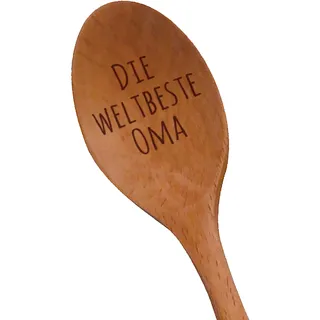 "Die Weltbeste Oma" Holzlöffel - Geschenk für Neue Omas – Kochgeschenke – Für die Beste Oma