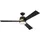 Tristan 132 cm Deckenventilator Mattschwarz