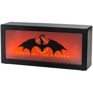 Grupo Erik LED Lampe House of the Dragon LED Licht Deko - Stimmungslicht Schreibtisch - Nachttischlampe Kinder und Erwachsene Zubehör - Offizieller Game of Thrones Fanartikel