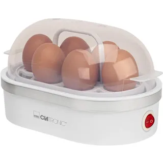 Clatronic EK 3497 6 Eier + Eipicker Weiß