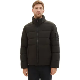 TOM TAILOR PUFFER JACKET Herren Winterjacke - Schwarz