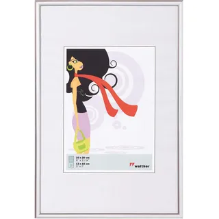 walther design Bilderrahmen New Lifestyle Silber 13x18 cm 2 St.