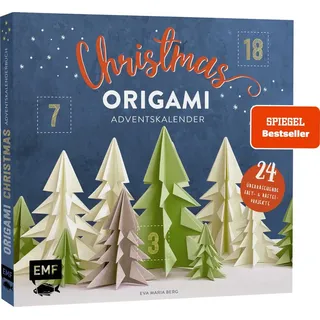 Edition Michael Fischer Mein Adventskalender-Buch: Origami Christmas