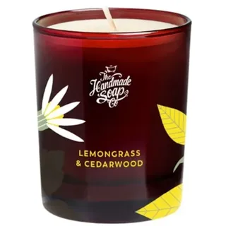 The Handmade Soap Company The Handmade Soap Lemongrass & Cedarwood Duftkerze 70 g