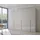 Drehtürenschrank Purisma 301 x 223 x 60 cm Grau