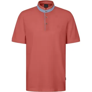 bugatti Herren Poloshirt Stehkragen Basic Kurzarm Modern Fit