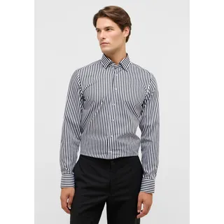 Eterna Langarmhemd »SLIM FIT« NON IRON (bügelfrei), schwarz