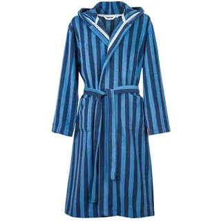 Tom Tailor Bademantel , Blau , Textil , Streifen , Gr. S , unisex , Oeko-Tex® Standard 100 , Heimtextilien, Badtextilien, Bademäntel, Bademäntel Herren