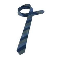 Krawatte in olive gestreift, olive, 142
