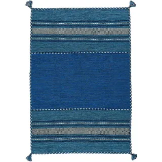 Pergamon Natur Teppich Kelim Navarro , Textil , Rechteckig , 300x400 cm , Teppiche und Böden, Teppiche, Webteppiche