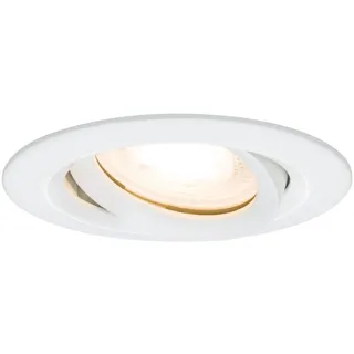 Paulmann Nova Bad-Einbauleuchte 1x 7W rund Weiß