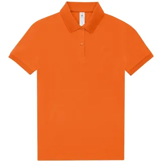 Cotton Classics-01.W463 Schweres Damen Piqué Polo Gr. XL pure orange