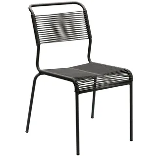 Spaghetti-Stuhl Säntis Schaffner AG grau, Designer Schaffner, 85x56x60 cm