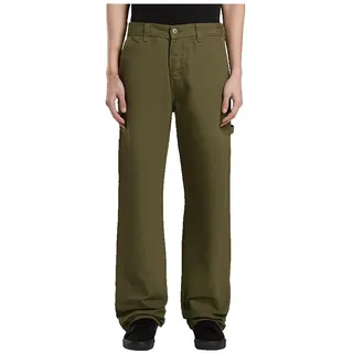 Dickies Canvas Carpenter Lighweight Hosen - Military Green - 31