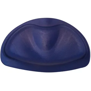 Badewannenkissen , Blau , Kunststoff , Füllung: Polystyrol , 30x20x3 cm , mit Saugnäpfen, formschön, abwischbar, weich , Badaccessoires, Sonstige Badaccessoires