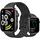 Redmi Watch 6 BT 40 mm Aluminiumgehäuse Schwarz Sportarmband Schwarz L