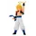 BANPRESTO Dragon Ball Z Super Saiyan Gogeta Figur 17 cm Weiß/Mehrfarbig