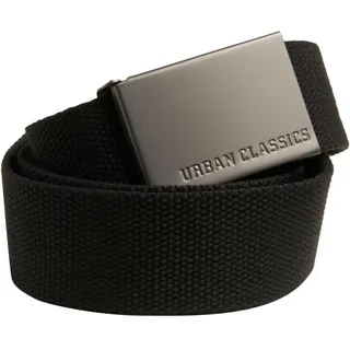 Urban Classics Herren Gürtel Gürtel schwarz (Black) One Size
