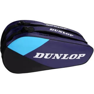 Dunlop Tennistasche FX Club 10 Violett/Schwarz/Cyan