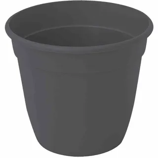 Siena Garden Gardamo Pflanztopf Blumentopf Pflanzkübel Pflanzgefäß 36 cm anthrazit rund