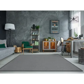 DEKOWE Naturana Panama Webteppich 60 x 110 cm Grau