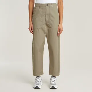 G-Star Pilot Cropped Hose Grün 27